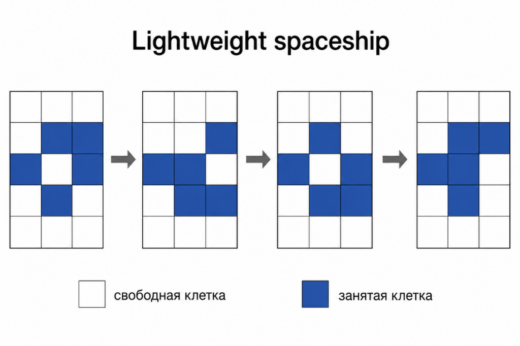 Lightweight spaceship